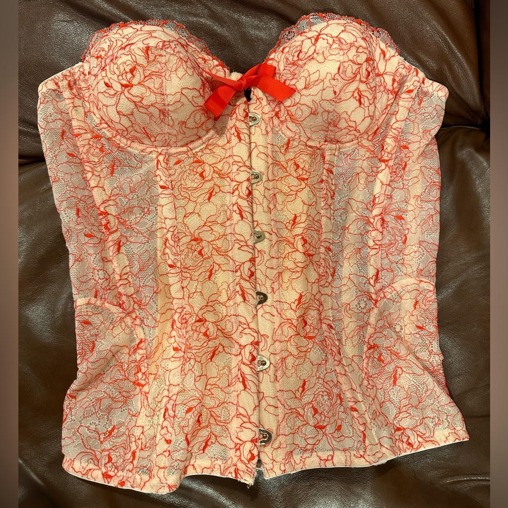 Savage X Fenty Lace-Up Corset